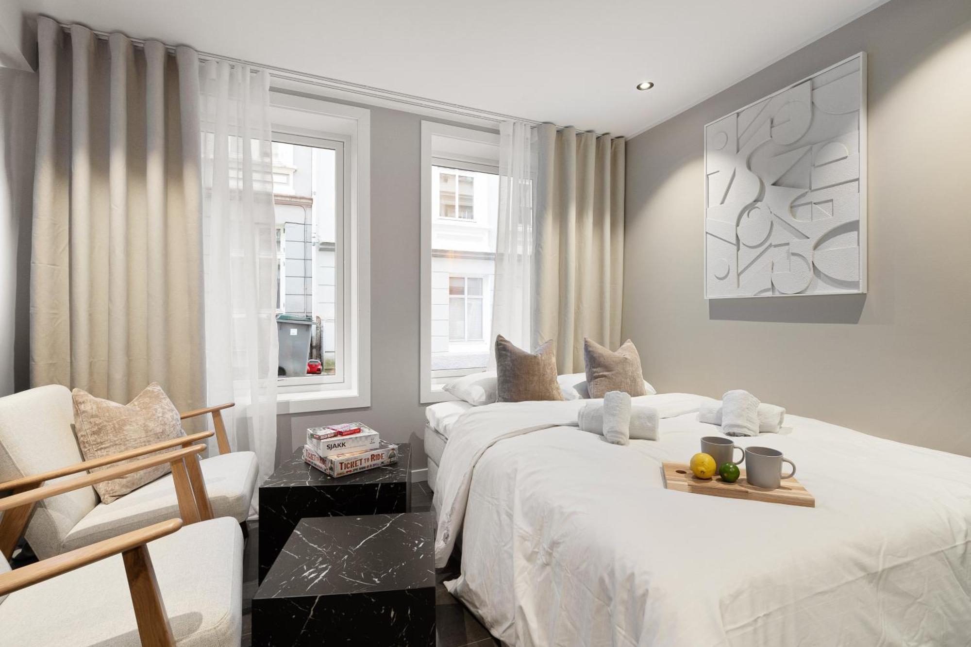 Renovated Jan 24 - Queen Beds - Behind Bryggen Bergen Eksteriør bilde